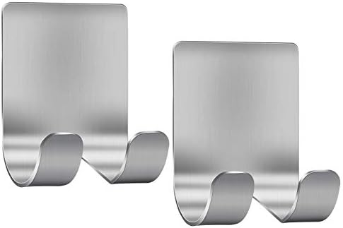 Dual Stainless Steel Razor Hangers for Bath Kitchen