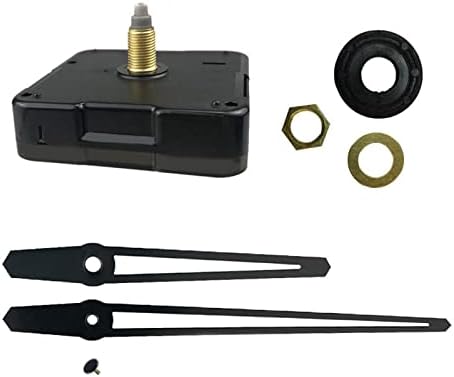 QIEIEI Replacement Clock Movement Kit with Hands for Repairing Wall Watches