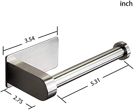 Sturdy Stainless Steel Toilet Paper Holder