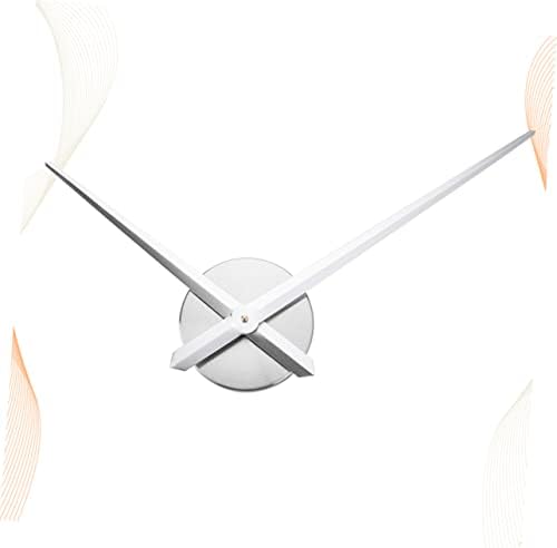 LIFKICH DIY Silver Cross Stitch Clock with 3D Mechanism