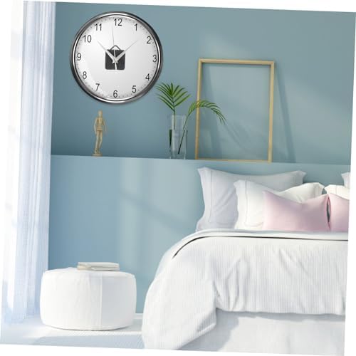Homoyoyo Wall Clock Movement Kit 3-Hand Replacement with Silver Precise
