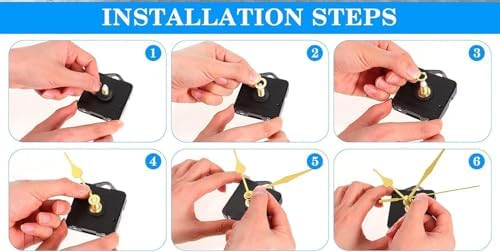 Replacement Clock Movement Kit Accurate Durable for Clock Repair