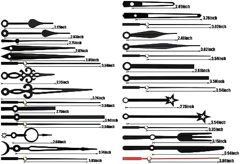 14-Piece Wall Clock Hands Set