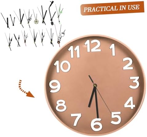 Replacement Clock Hands Kit for Wall Clocks Aluminum 15 Sets