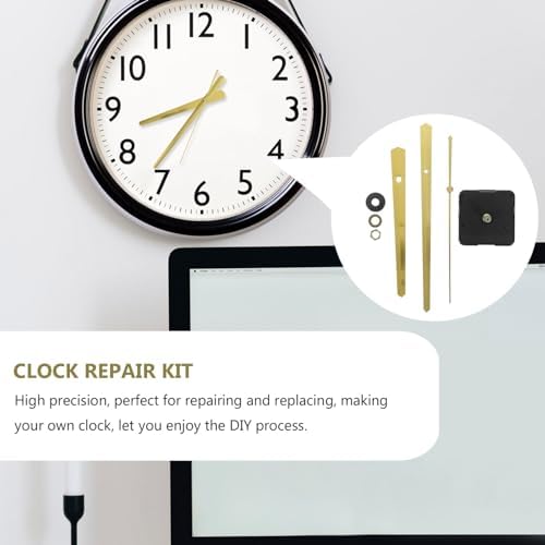 DIY Wall Clock Replacement Hands and Movement Kit