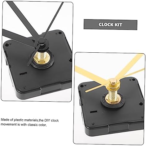 3 Sets Silent Clock Movement Mechanism DIY Clock Hands Kit Clock Parts Replacement