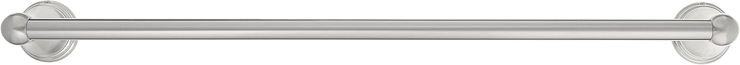Amazon Basics Modern Towel Bar 24 x 70 Zinc Alloy Satin Nickelamazonbasicscom