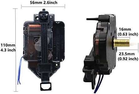 Stylish Pendulum Clock Movement Elegant Chime Design Replacement for Treasured Clocks