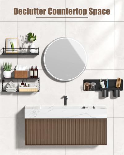 Versatile Floating Storage Shelf for Bathroom Bedroom Kitchen and Living Room