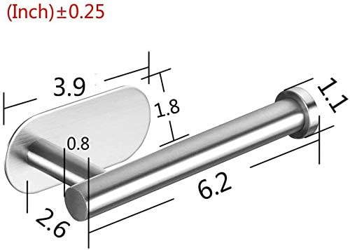 YIGII Strong Durable Stainless Steel Toilet Paper Holder