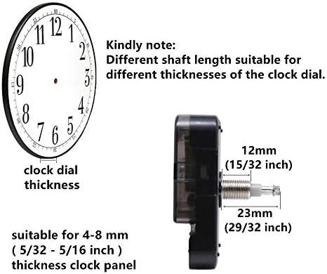 High Torque Long Shaft Clock Movement