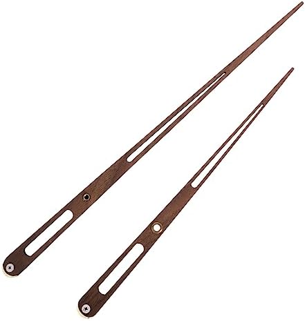 Modern Black walnut Wooden Clock Hands Set for DIY Clocks