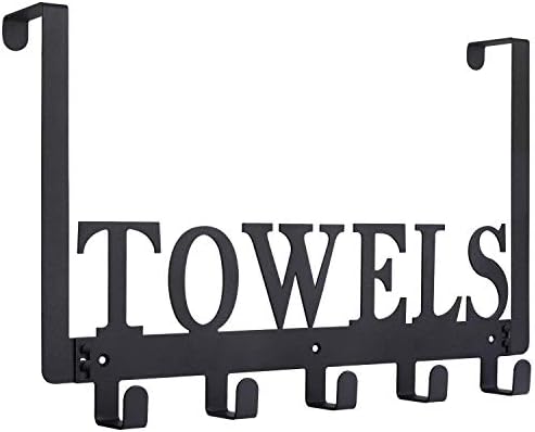 Adjustable Towel Holder Door Mount