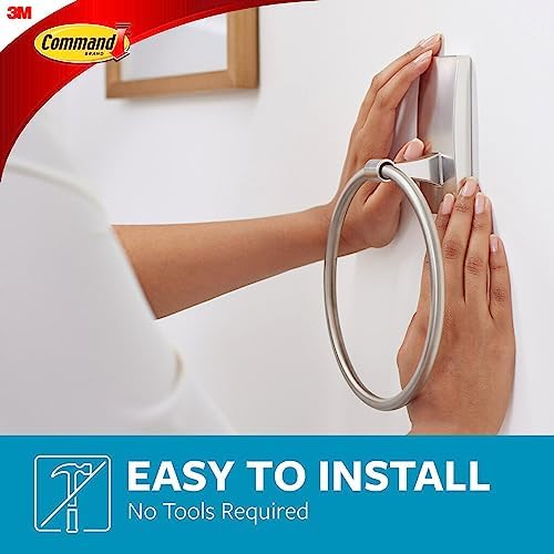 Transform Your Bathroom with SATIN NICKEL Towel Holder - Rust Water Resistant Organizer
