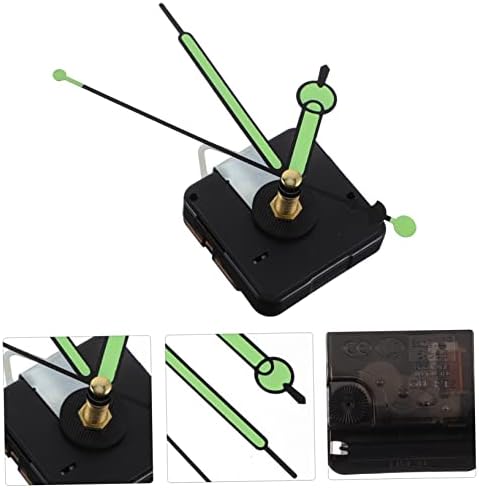 Silent Plastic Clock Movement Kit with Luminous Hands for DIY Clocks