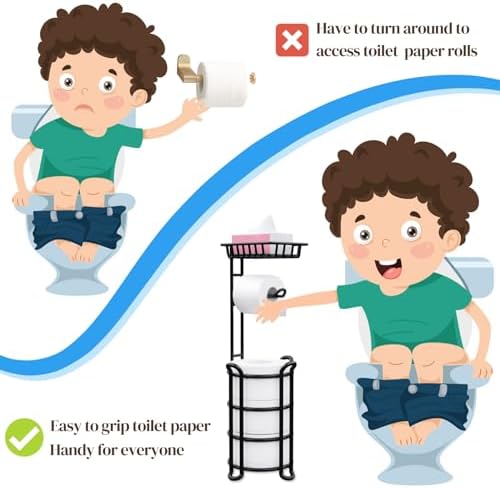 Practical Toilet Paper Holder