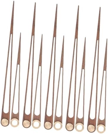 5-Set Long Shaft Clock Movement Hands Kit for DIY Sustainability Durability