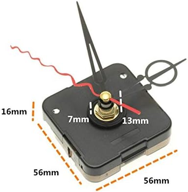 Delmitan 10-Pack 13mm Shaft Clock Movement