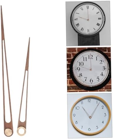 5 Set Replacement Clock Hands Kit Wooden Copper Wall Clock Parts