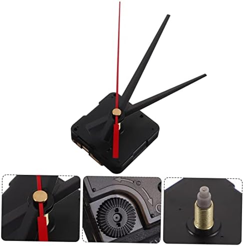 Plastic LED-Free Clock Movement Mechanism Kit for DIY Wall Clock Repair