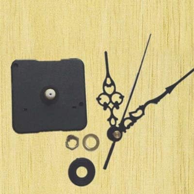 10 Set Black Clock Parts DIY Repair 28mm Shaft