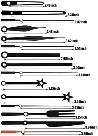 Clock Movement Parts Set
