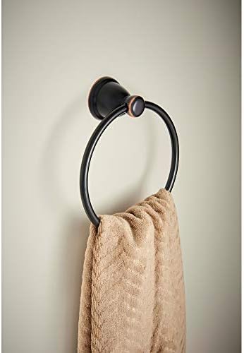 Wall-Mounted Oil-Rubbed Bronze towel ring
