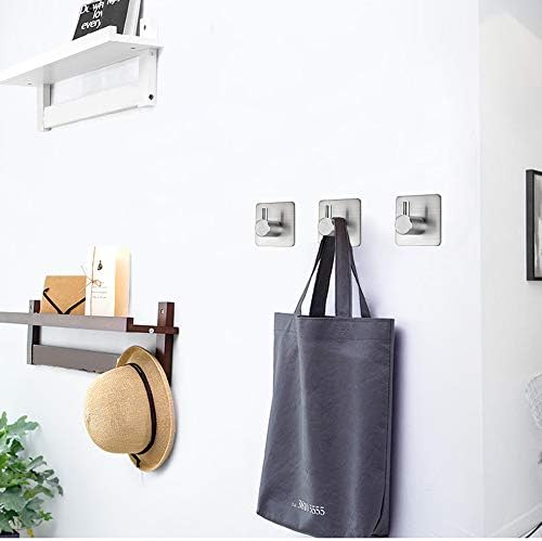 Sturdy Durable Adhesive Hooks for Bathroom Bedroom Storage