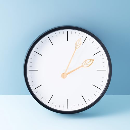 Durable Clock Hands Set for DIY Clocks Walnut Wood Replacement Parts