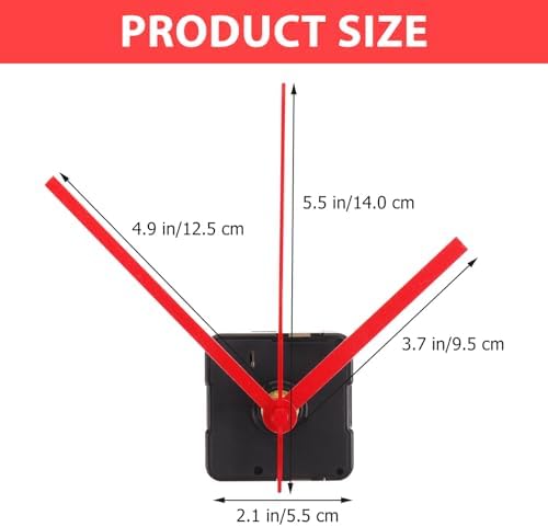 Veemoon Replacement Clock Mechanism Kit for Wall Clocks