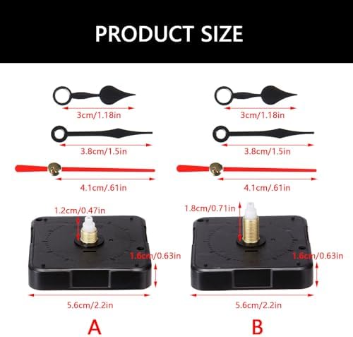 Precision Clock Mechanism Replacement Kit for accuracy style