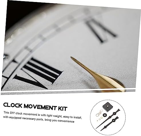 DIY Quartz Wall Clock Mechanism Set with Silent Shaft and Parts