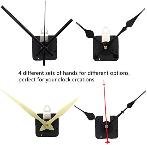Sweep Silent Movement Wall Clock Kit