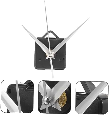 WOONEKY Simple Wall Clock Movement Set with 3-Pointer Kit