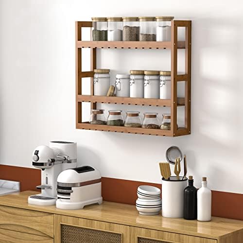Dominax Bamboo Bathroom Storage Shelf