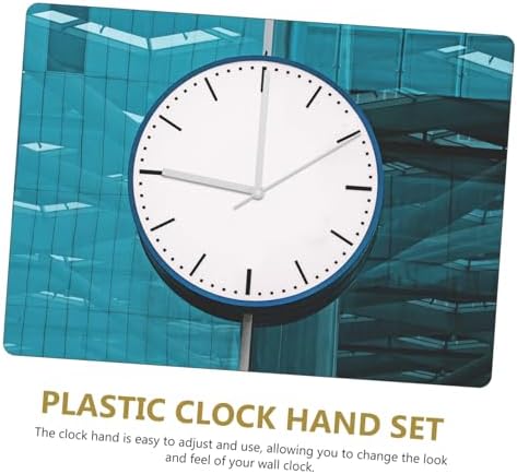 Minimalist Design Complete Set Hour Minute Second Wall Clock Hands Kit