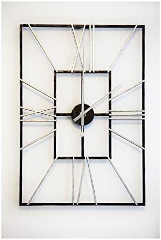Hicarer High Torque Clock Movement with Smooth Silver Hands for Replacement