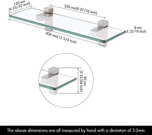 Safe Durable Bathroom Wall Shelf