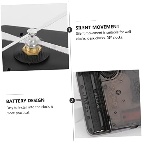 Silent Clock Movement Kit for Walls Desks