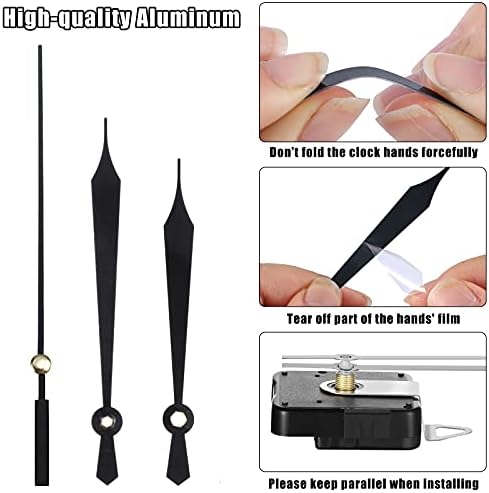 10-Style Serpentine Clock Hands Kit