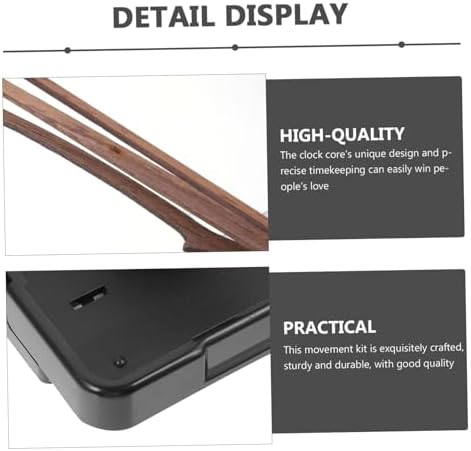 Walnut Wood Replacement Pointer Clock Hands Kit for 4 Sets