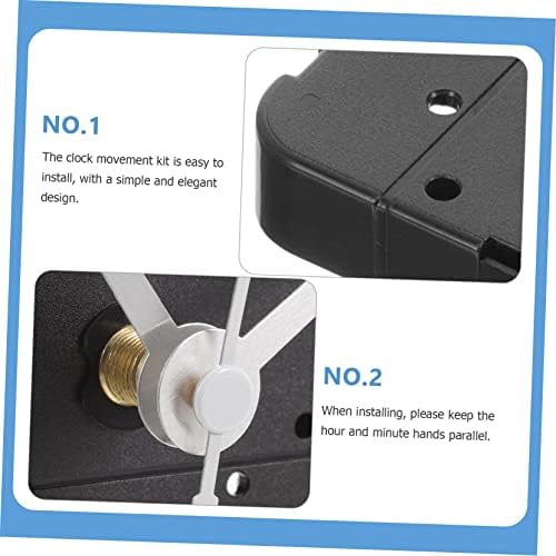 Manual Reverse Clock Mechanism for DIY Timepieces