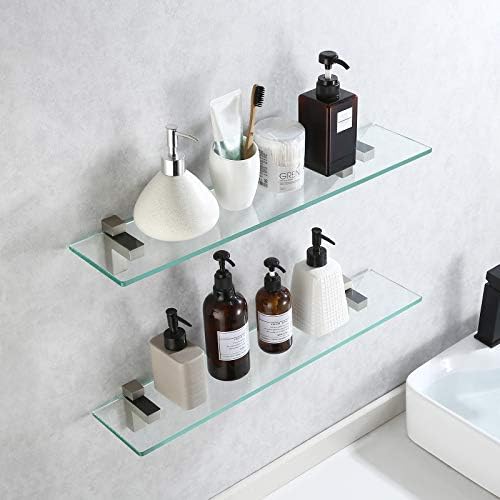 KES Tempered Glass Shelves for Bathroom Space-Saving Best Choice