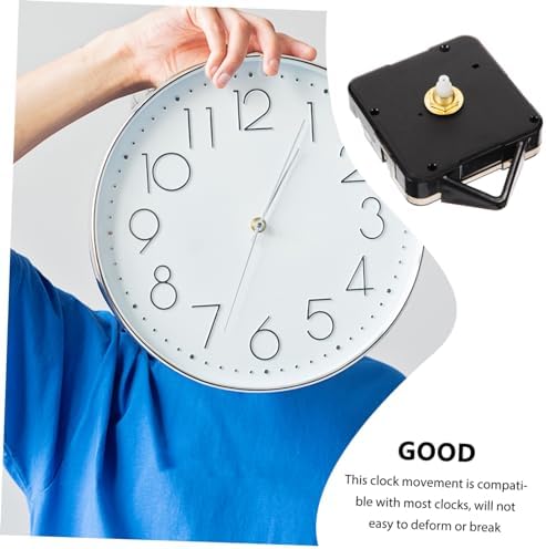 WOONEKY Easy to Install Durable Wall Clock Movement Kit with Mute Precision