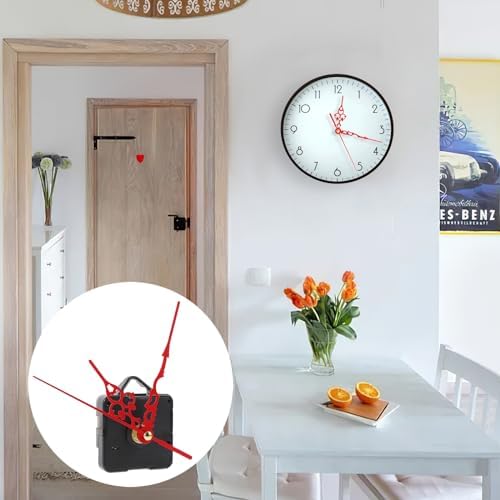 Simple Wall Clock Mechanism Kit for No Battery Quiet Home Use