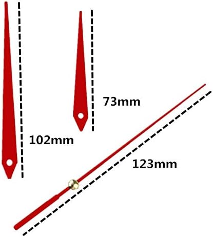10-Piece Clock Spare Parts Kit