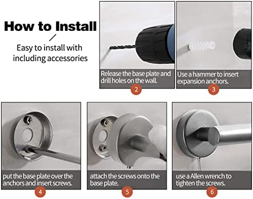 Complete 10-Piece Bathroom Hardware Set Modern Brushed Nickel Design