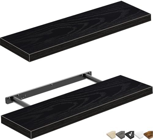 24-inch Bathroom Shelves by QEEIG