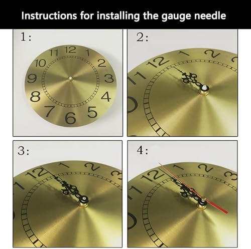 JinGuoZiLP Long Shaft Clock Movement Set