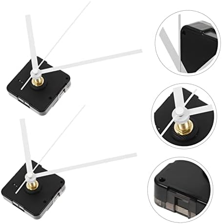 Elegant Plastic Mute Clock Hands Perfect for Repairing Replacing